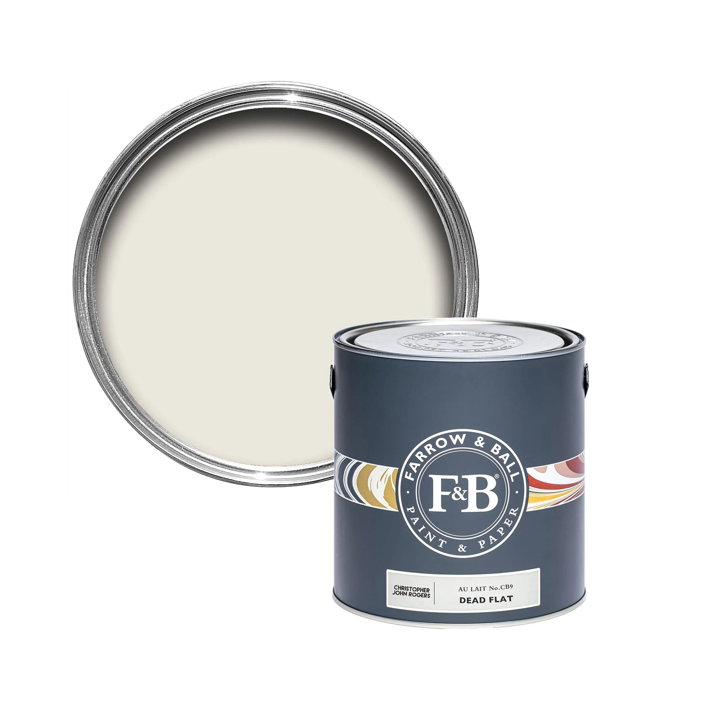 Au Lait No. CB9 peinture Farrow & Ball - Image 5