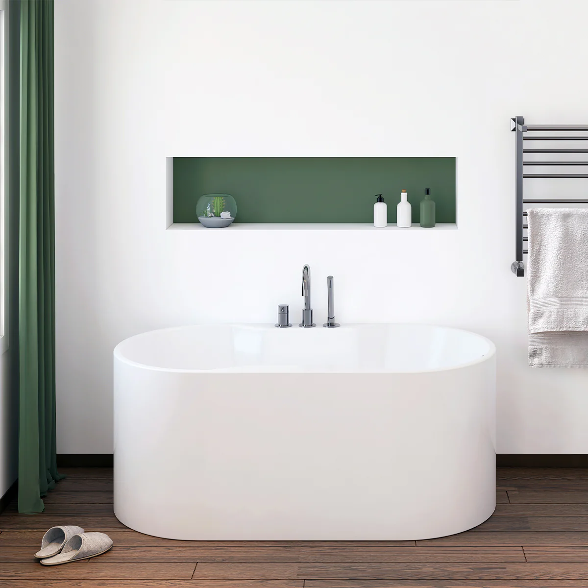 Baignoire autoportante Amie 56 po x 32 po - Image 2