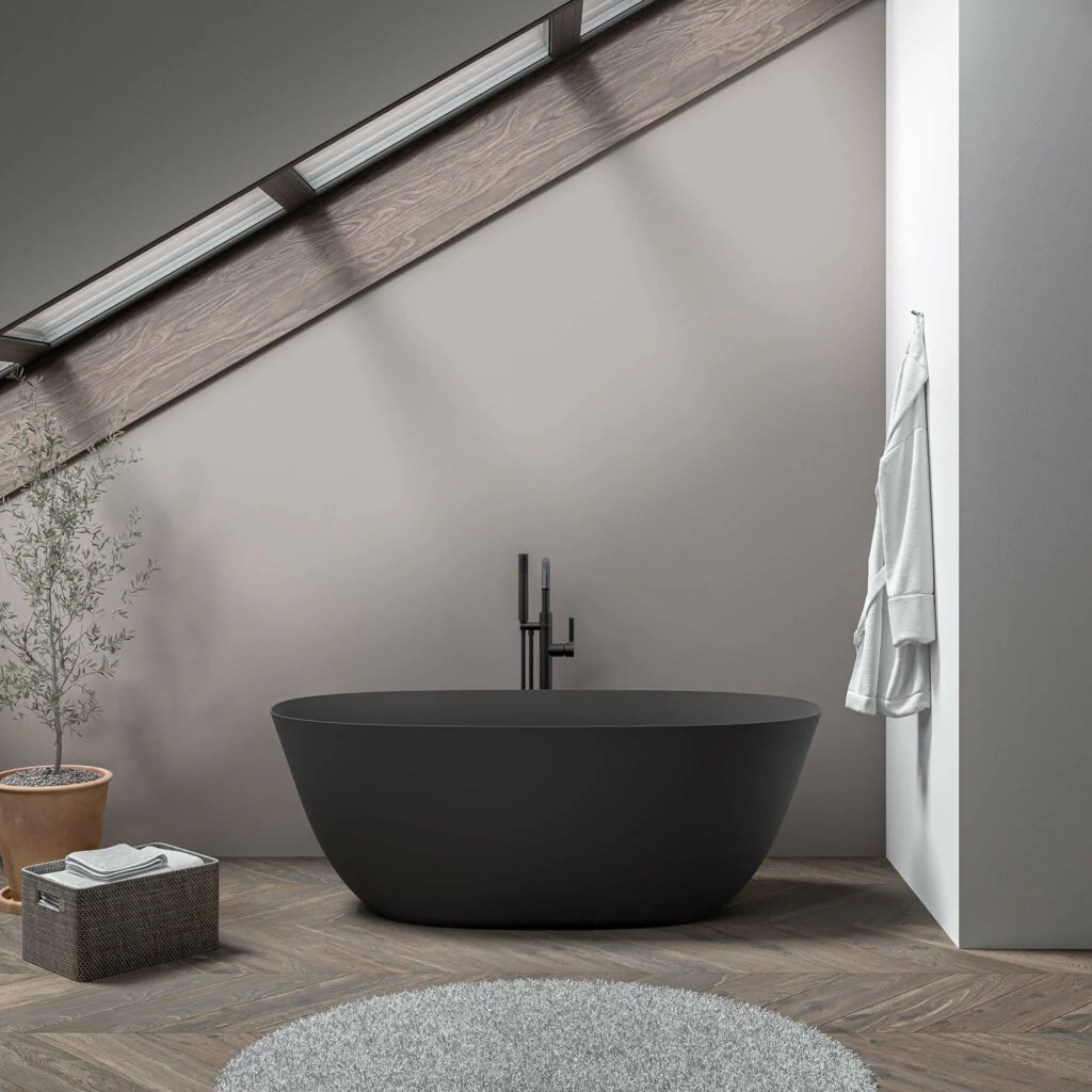 Baignoire autoportante 63" x 28" Collection Portofino - Image 8