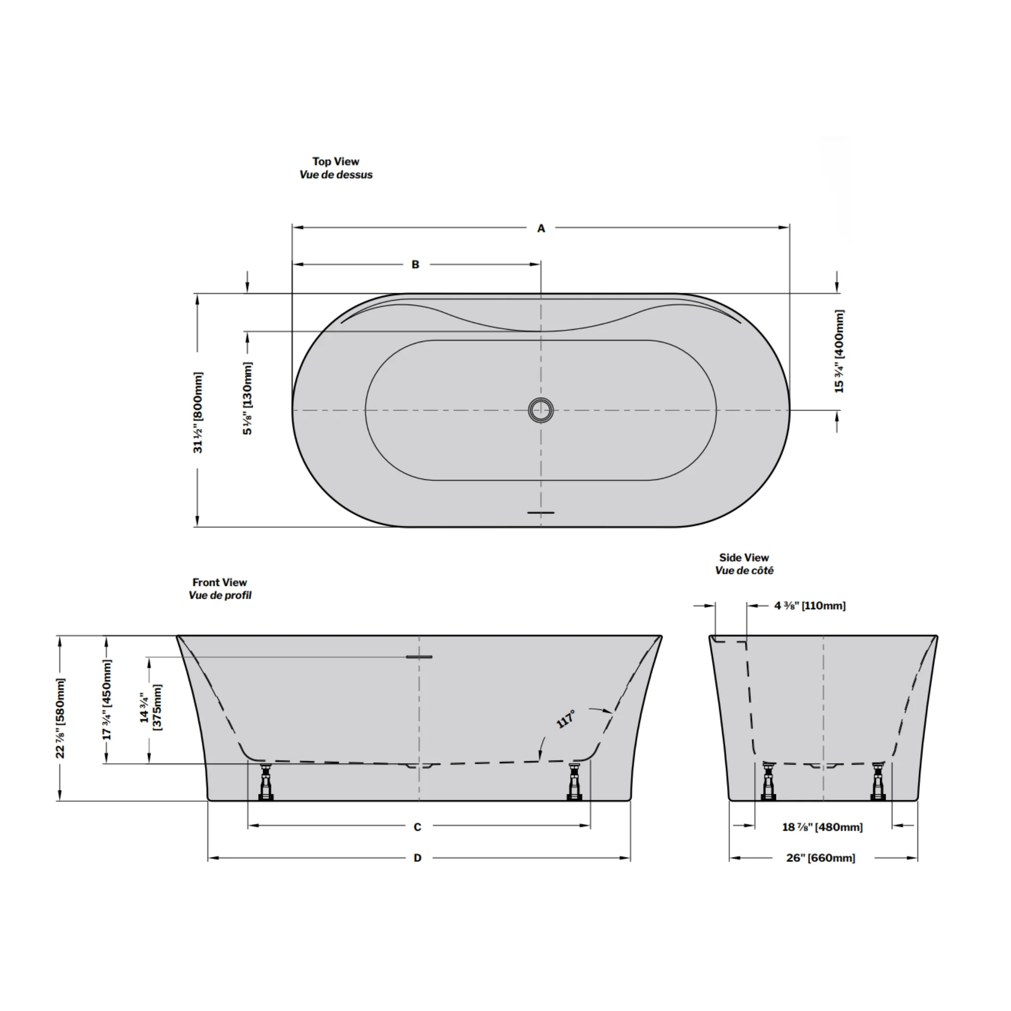 Bain autoportant Opus Alto - Image 3