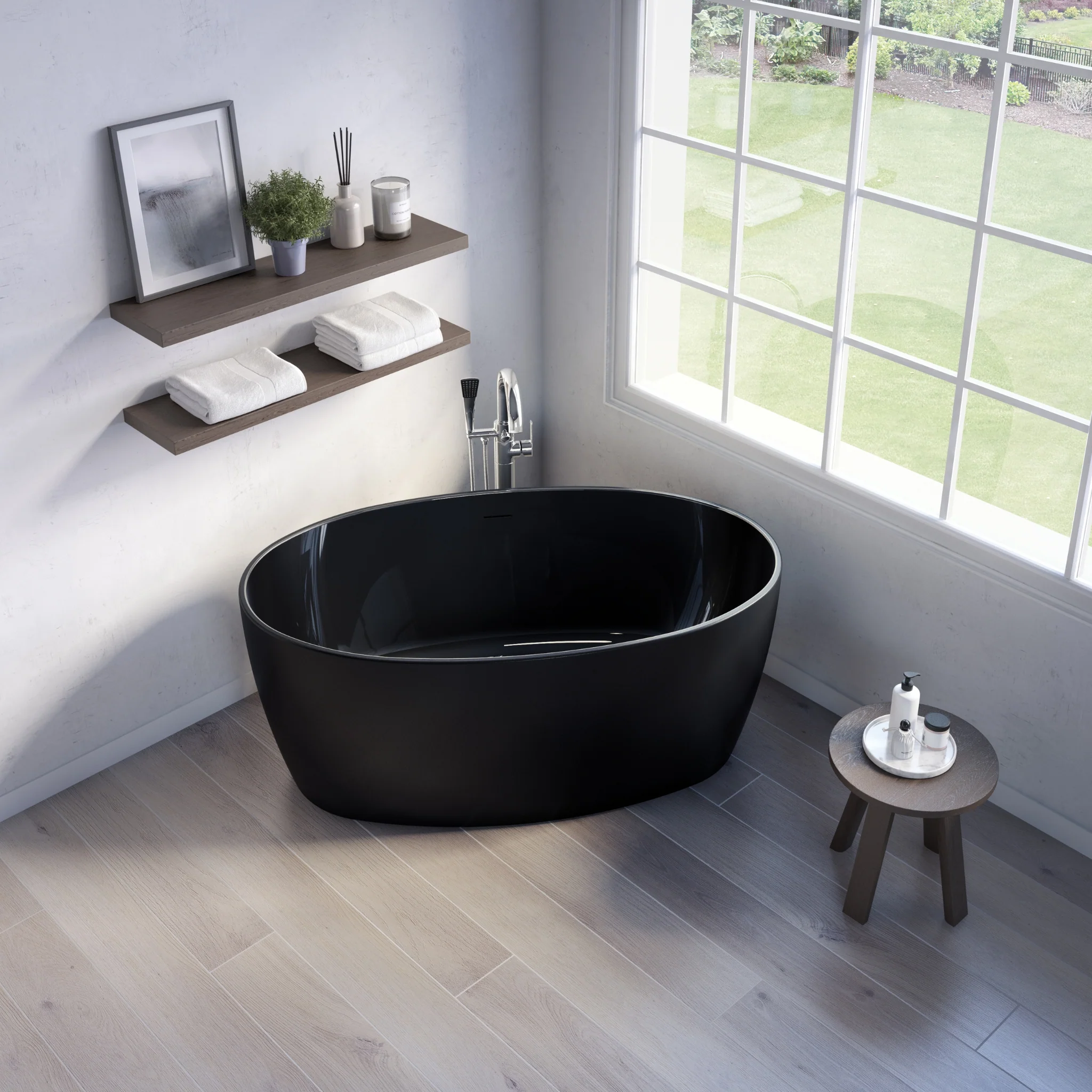 Bain autoportant Voce noir - Image 2