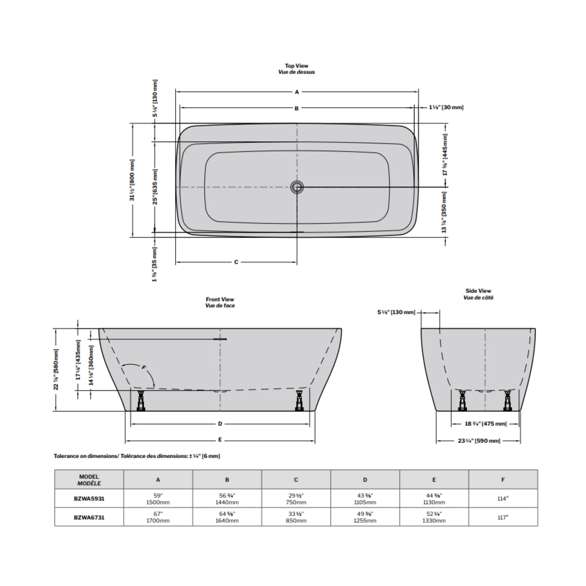 Bain autoportant Opus Waltz - Image 3