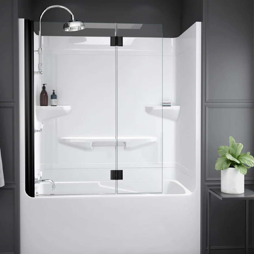 Bain/douche 60" 2 Pièces Longevity collection Horizon (sans toit) - Image 2