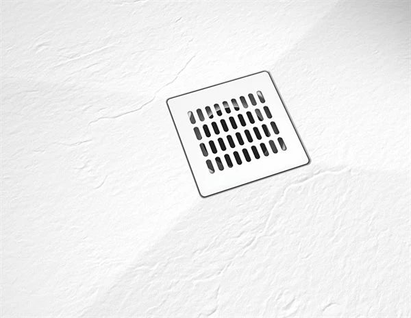 Base à seuil bas avec drain décentré 60" X 32" Collection Tavia - Image 4