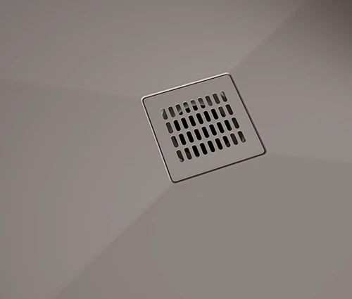 Base à seuil bas avec drain décentré 60" X 32" Collection Tavia - Image 6