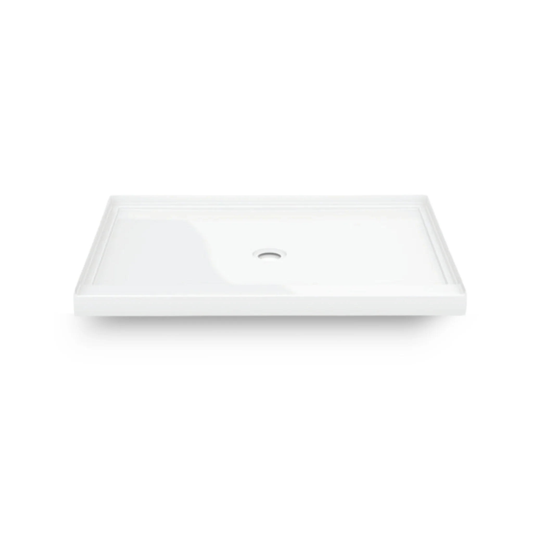 Base de douche 48" x 36" à 3 brides PROMO