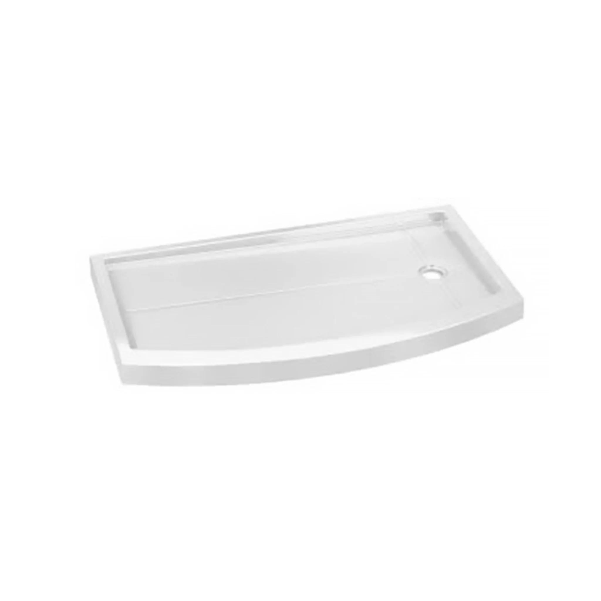 Base de douche courbée 60" x 32" Collection Banyo