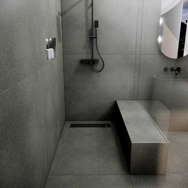 Base de douche en béton Linea - Image 6