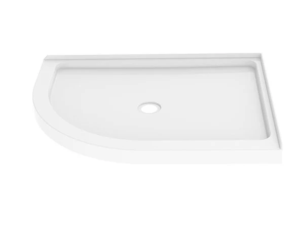 Base de douche en coin demi-ronde Collection ADR - Image 2