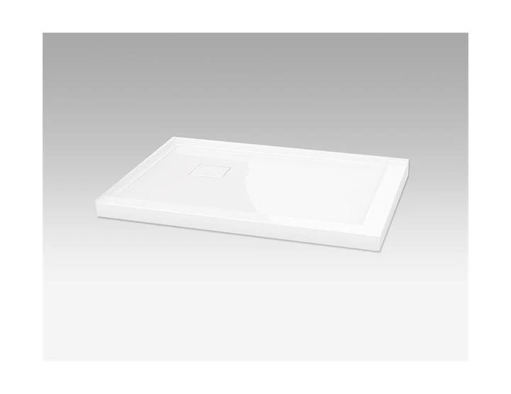 Base de douche 2 côtés, drain en coin, 48" X 36" Collection LPM