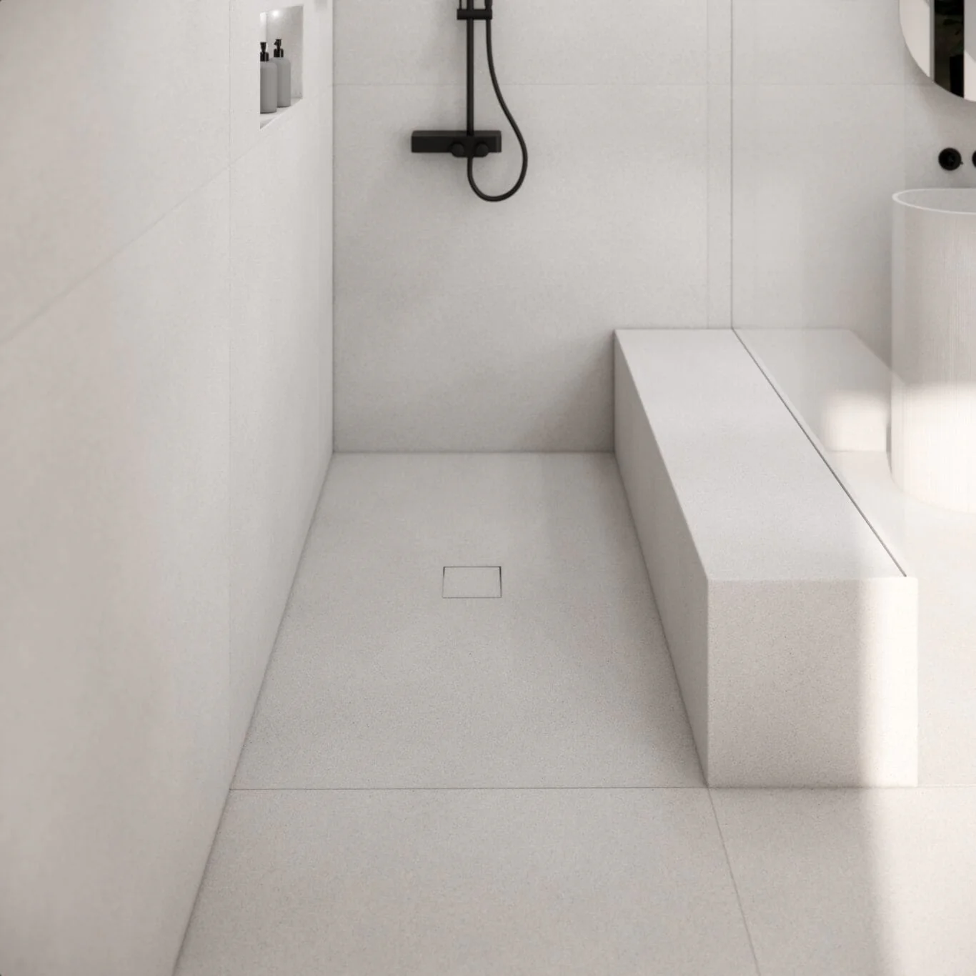 Base de douche en béton Centro - Image 3