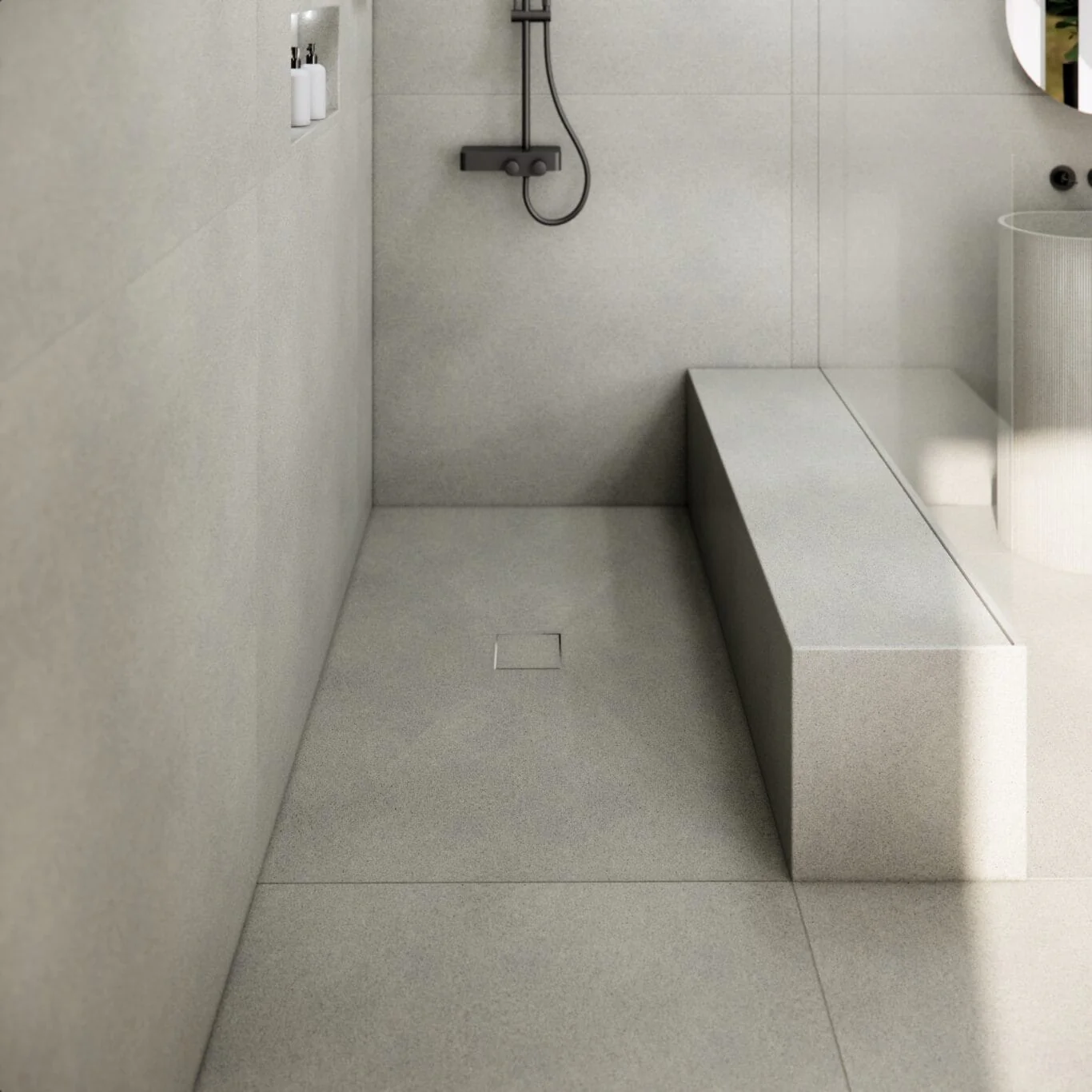 Base de douche en béton Centro - Image 5