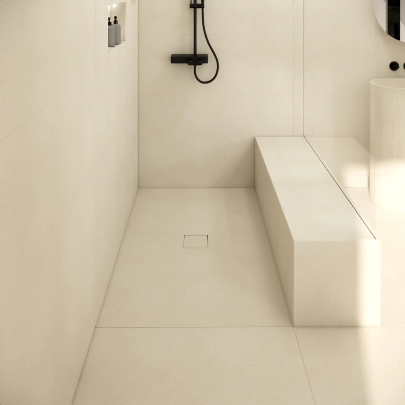 Base de douche en béton Centro - Image 9