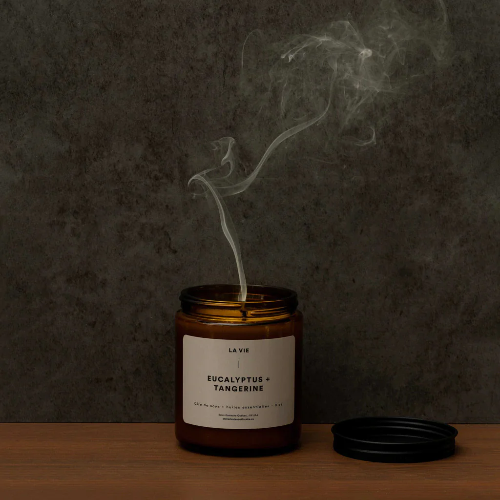 Bougie Eucalyptus Tangerine - Image 3