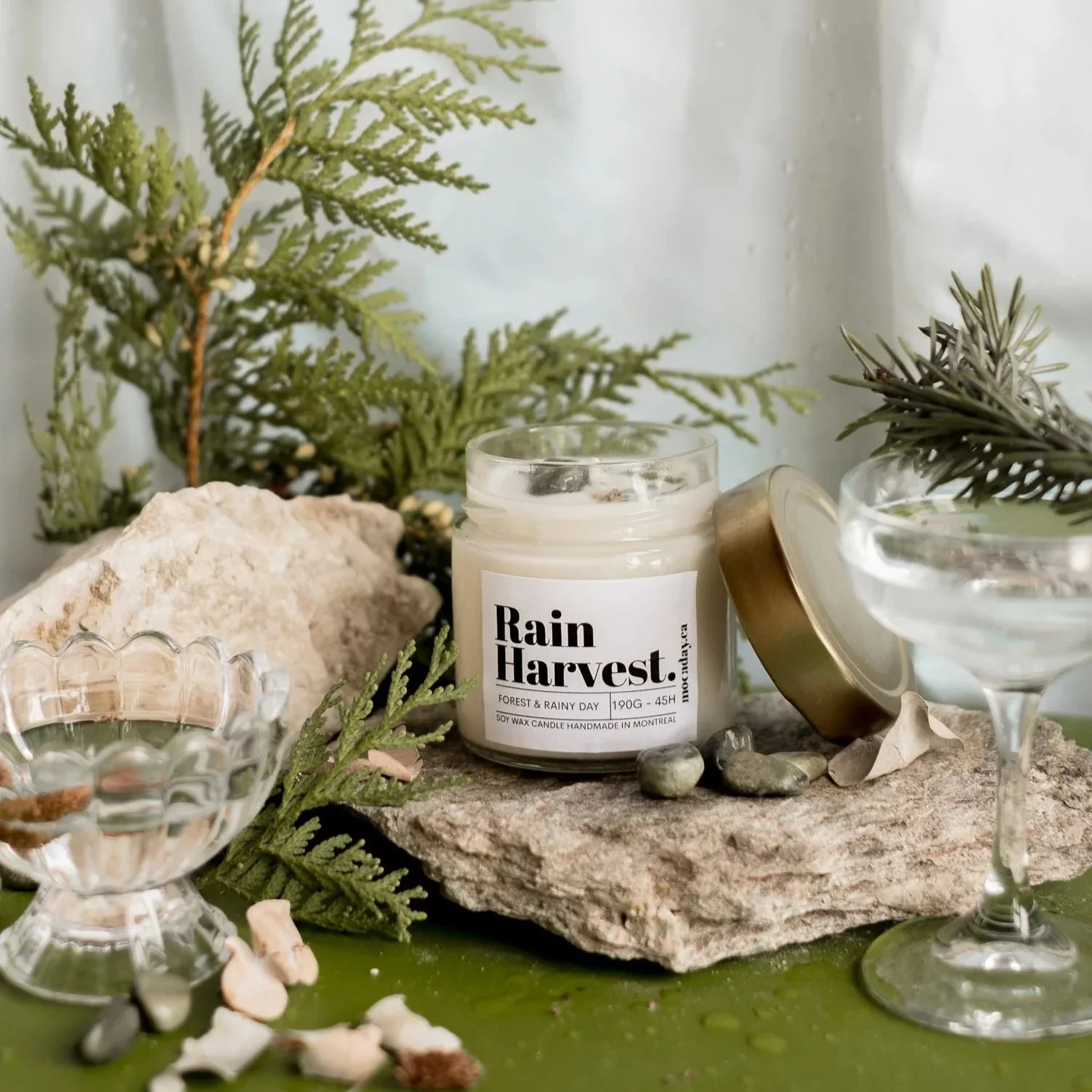 Bougie rain harvest