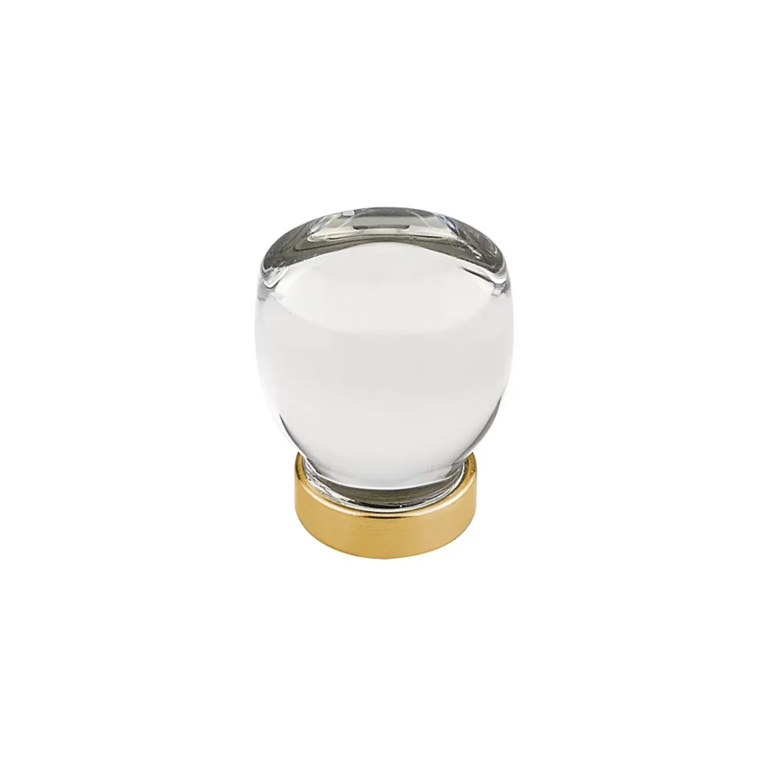 Bouton d’armoire rond en verre Collection Juneau