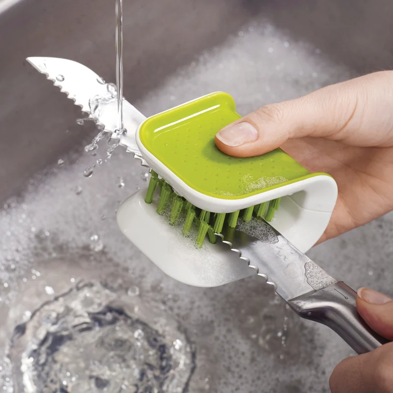 Brosse à lame de couteau ABS et soie polypropylène