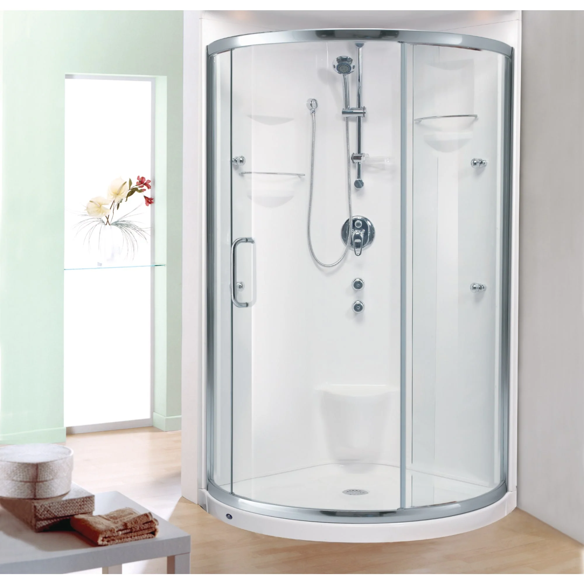 Cabine de douche ronde 36" Neptune - Image 3