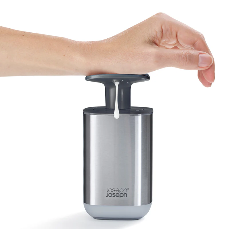 Distributeur Ă savon Inox / noir - Image 2