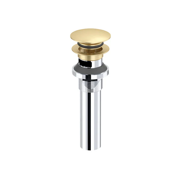 Drain Ă pression pour lavabo avec trop-plein - Image 3