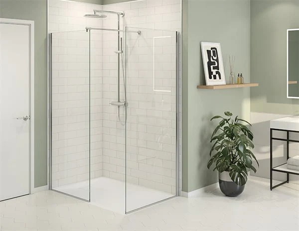 Écran de douche fixe 2 côtés 79" Collection Lexus
