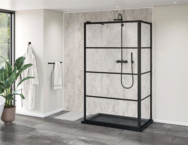 Écrans de douche fixes en coin 79" Collection Latitude
