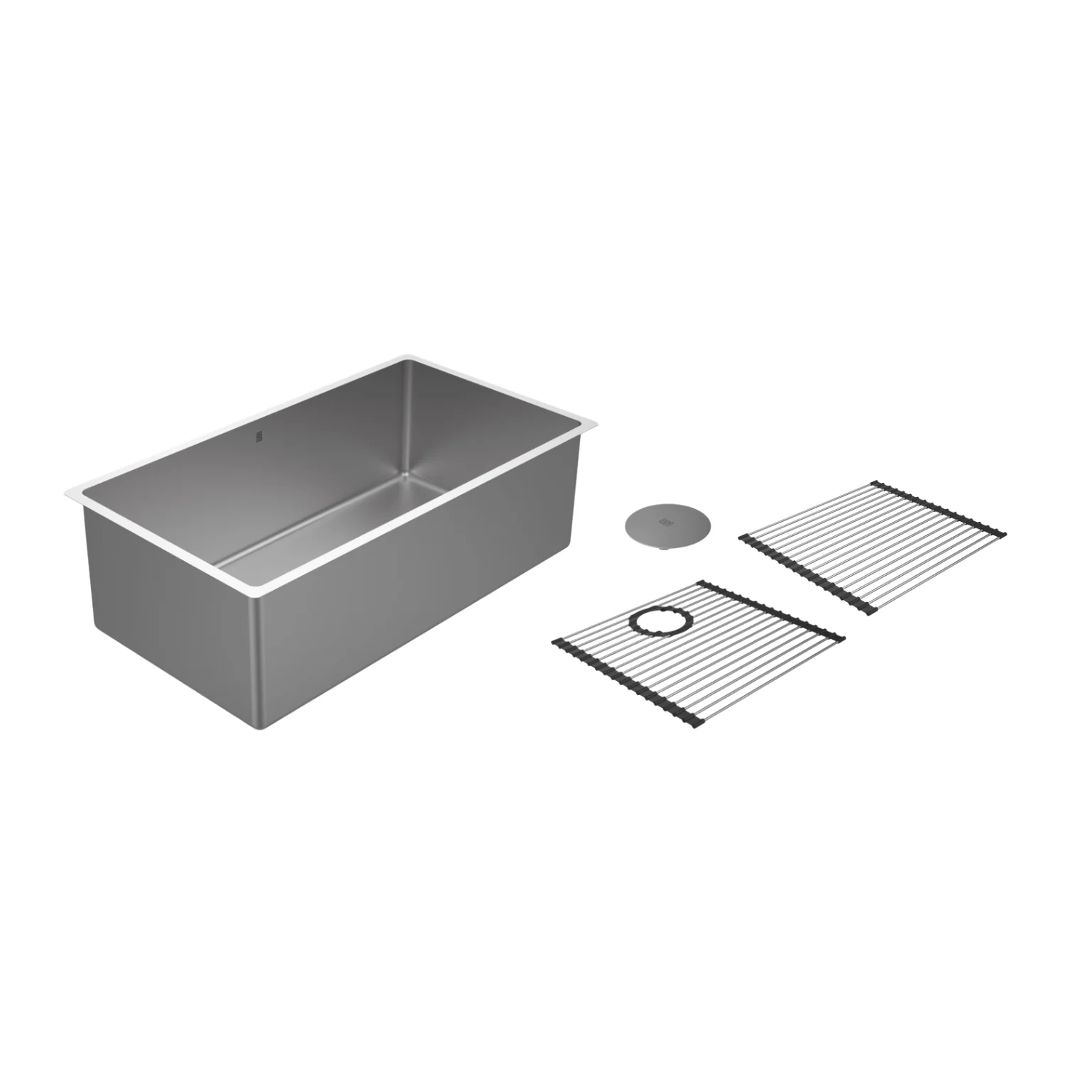 Ensemble d’évier de cuisine simple Platinum Sonix 32"