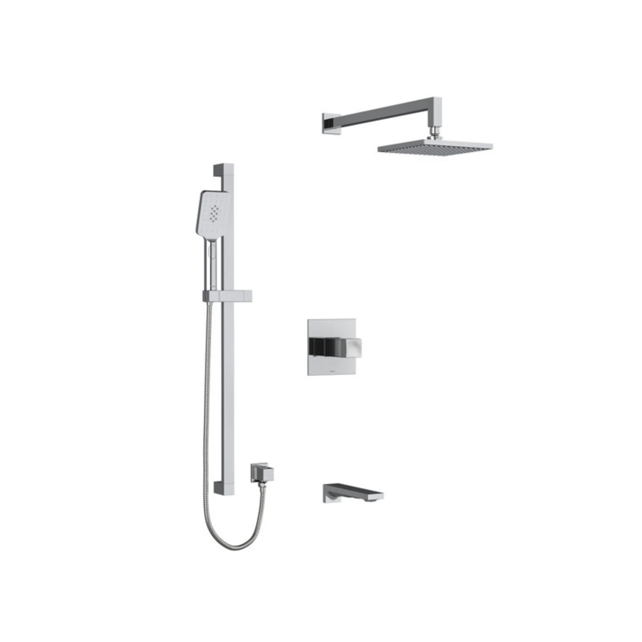 Ensemble de bain/douche 3 voies Collection Reflet