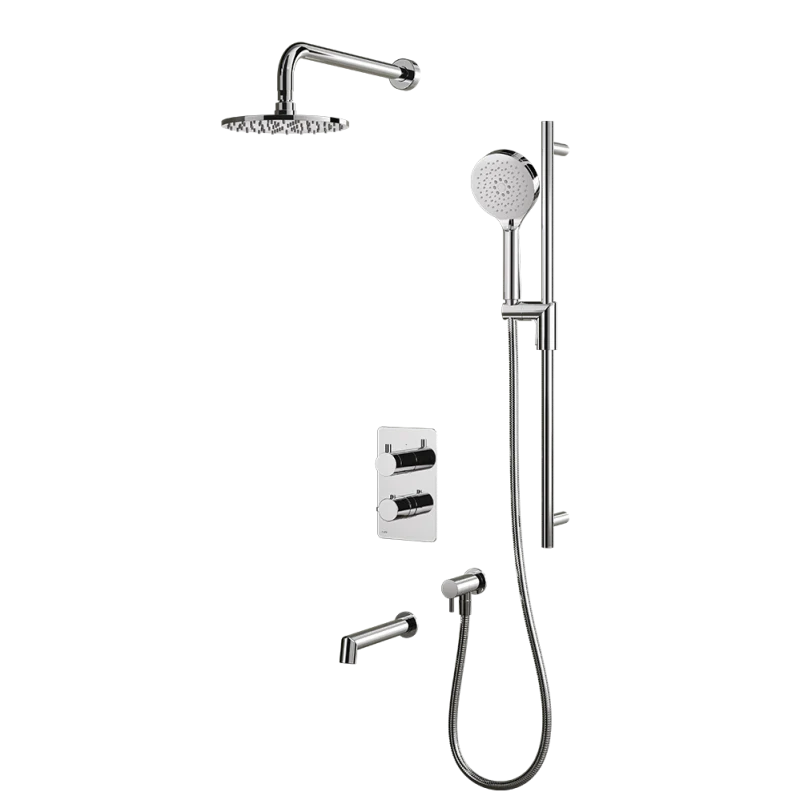 Ensemble de bain/douche thermostatique 1/2" Collection Moon - Image 2