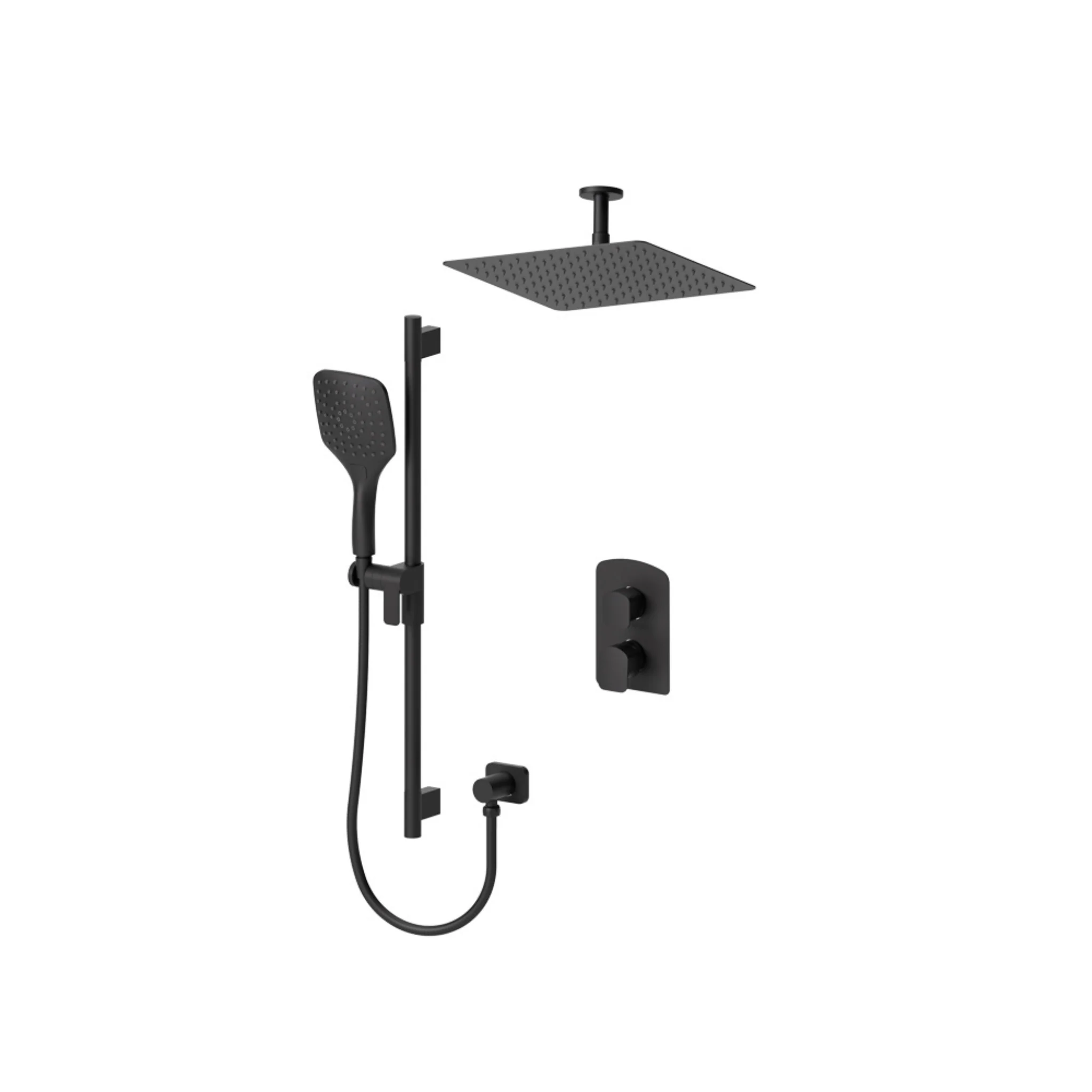 Ensemble de douche T-box 2 fonctions collection Delano Plafond - Image 5