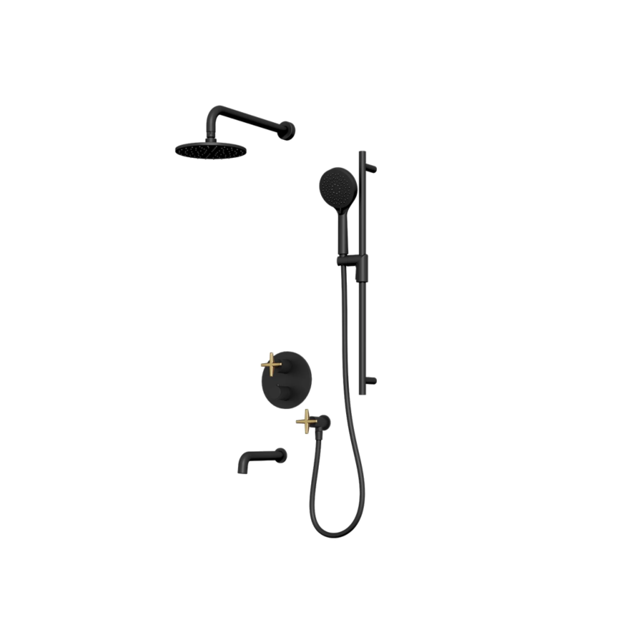 Ensemble de robinet de bain/douche 1/2" Collection Lexa MIX - Image 3