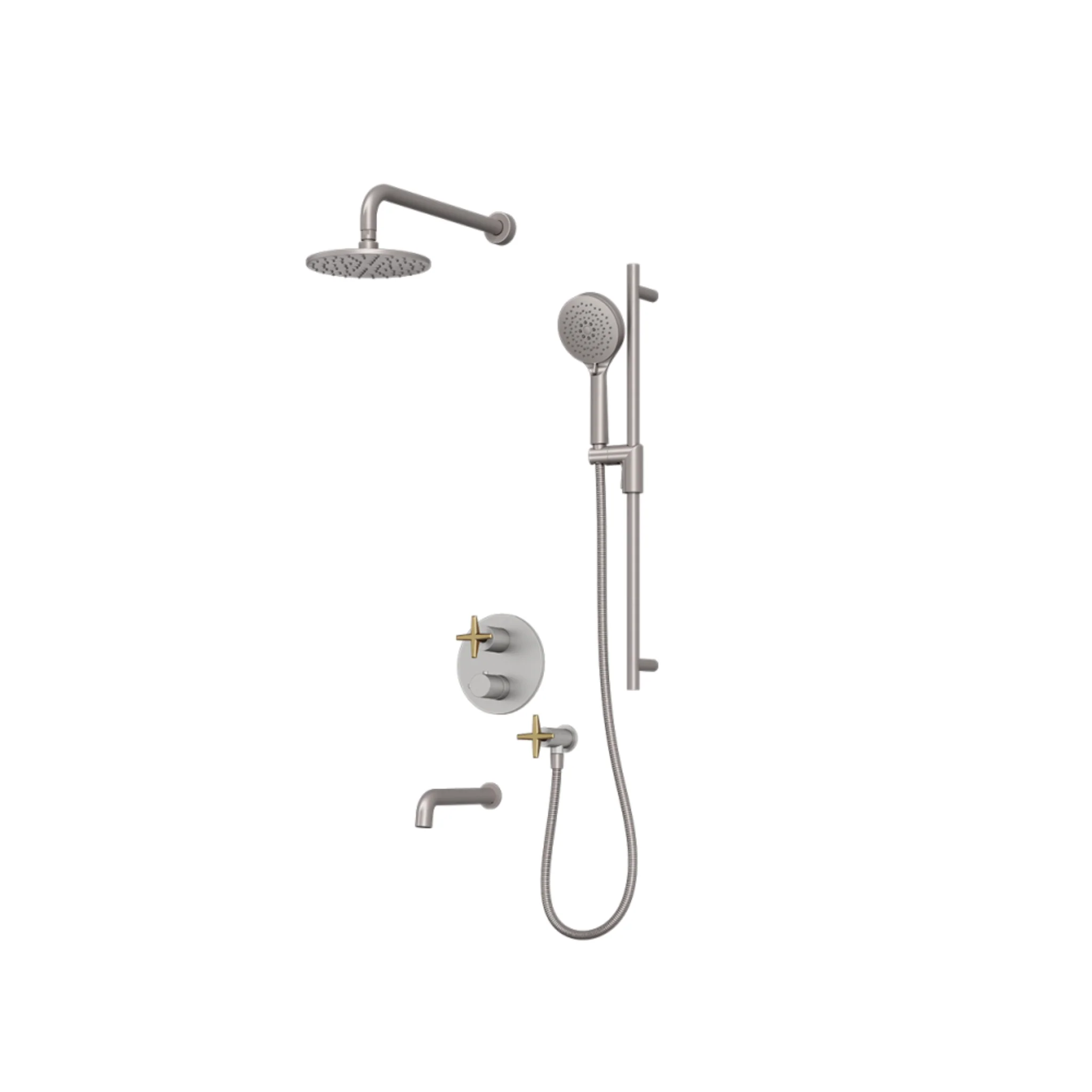 Ensemble de robinet de bain/douche 1/2" Collection Lexa MIX - Image 5