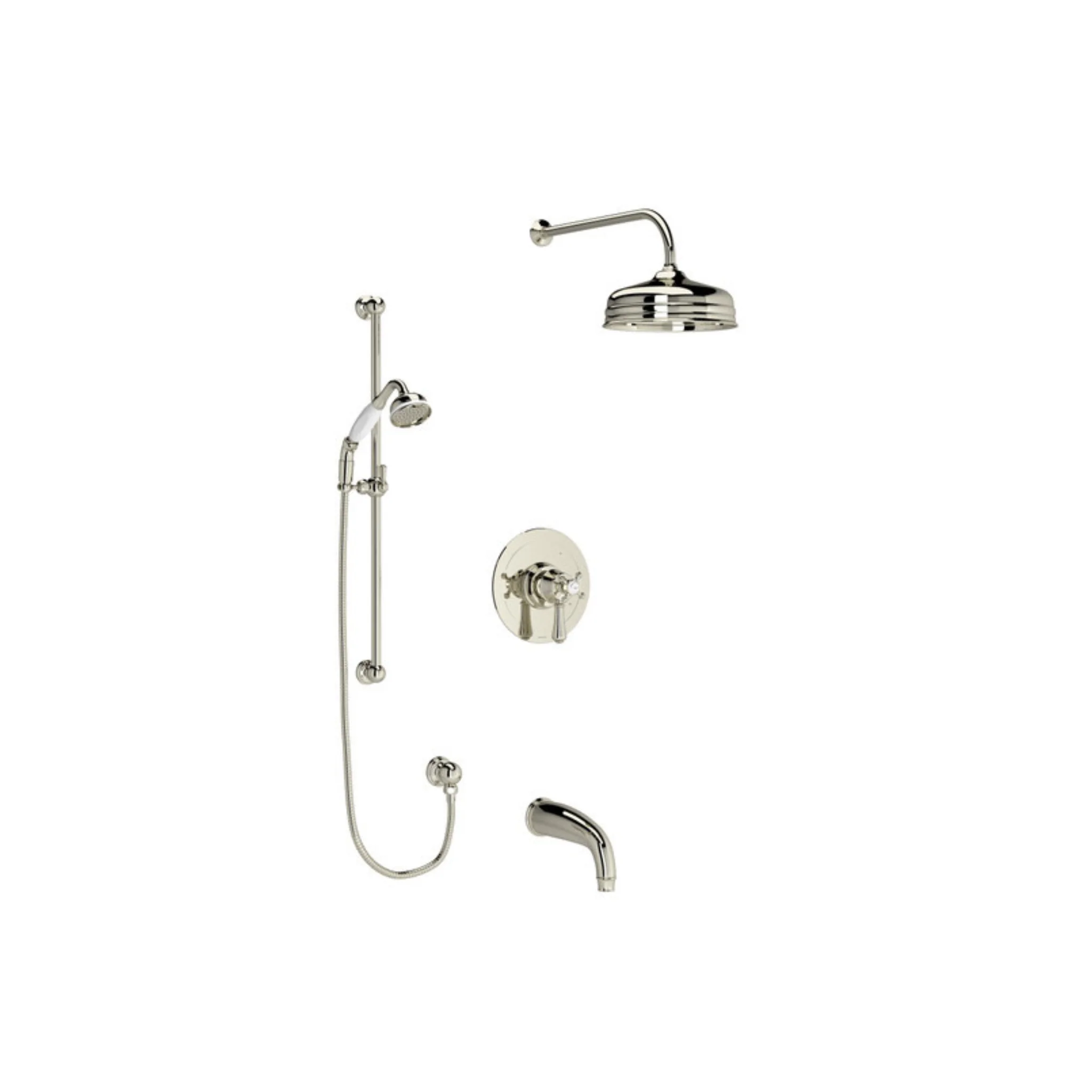 Ensemble de Robinet de bain/douche 3 voies Collection Georgian Era - Image 2
