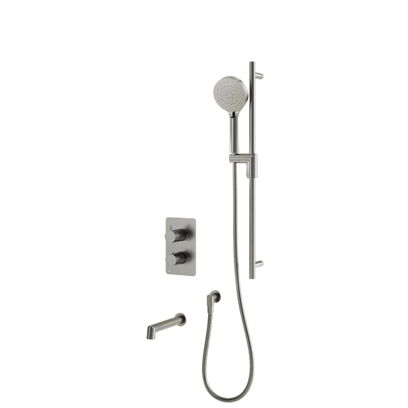 Ensemble de robinets bain/douche thermostatique 1/2" Collection Moon - Image 3