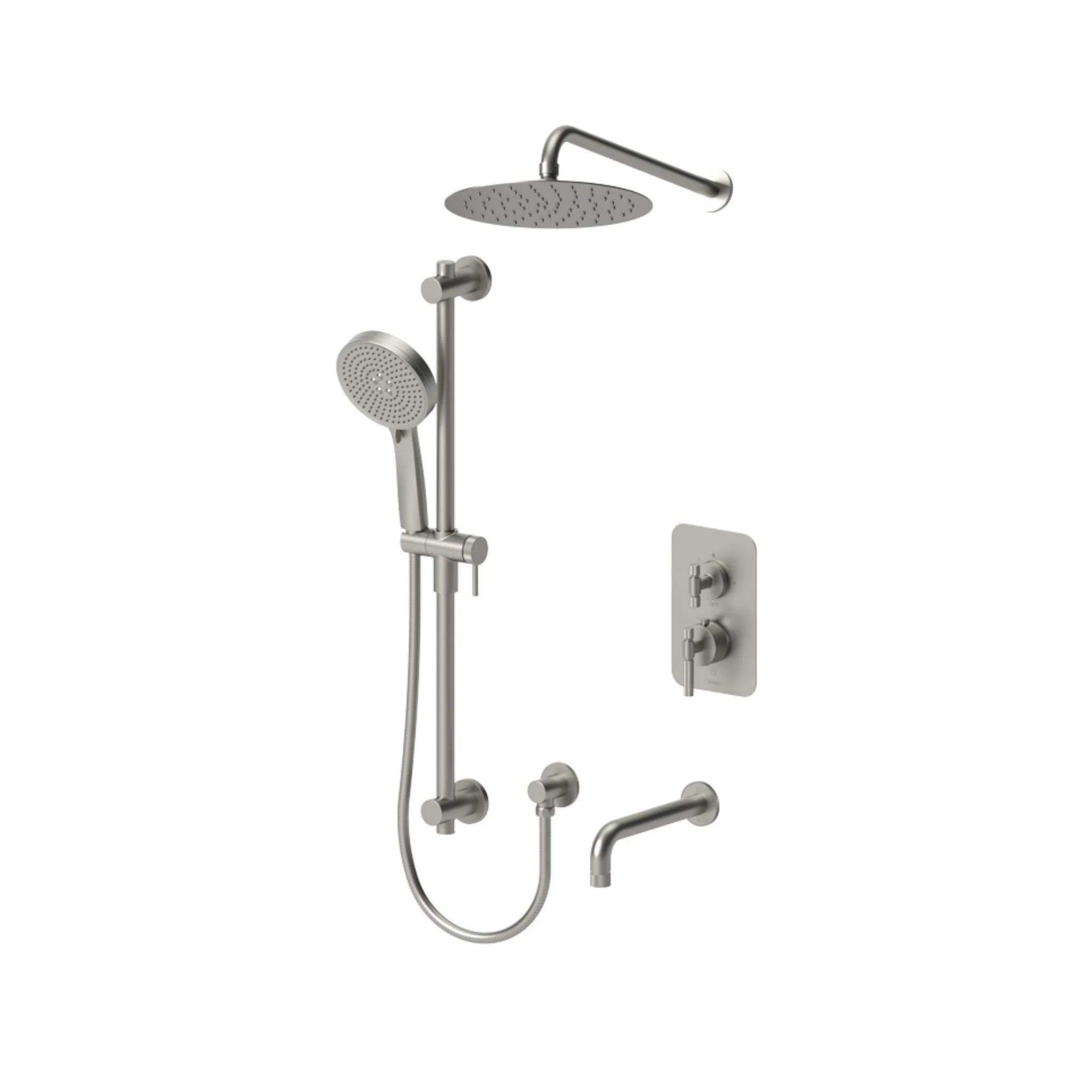 Ensemble de douche 3 fonctions Collection Bellacio-F