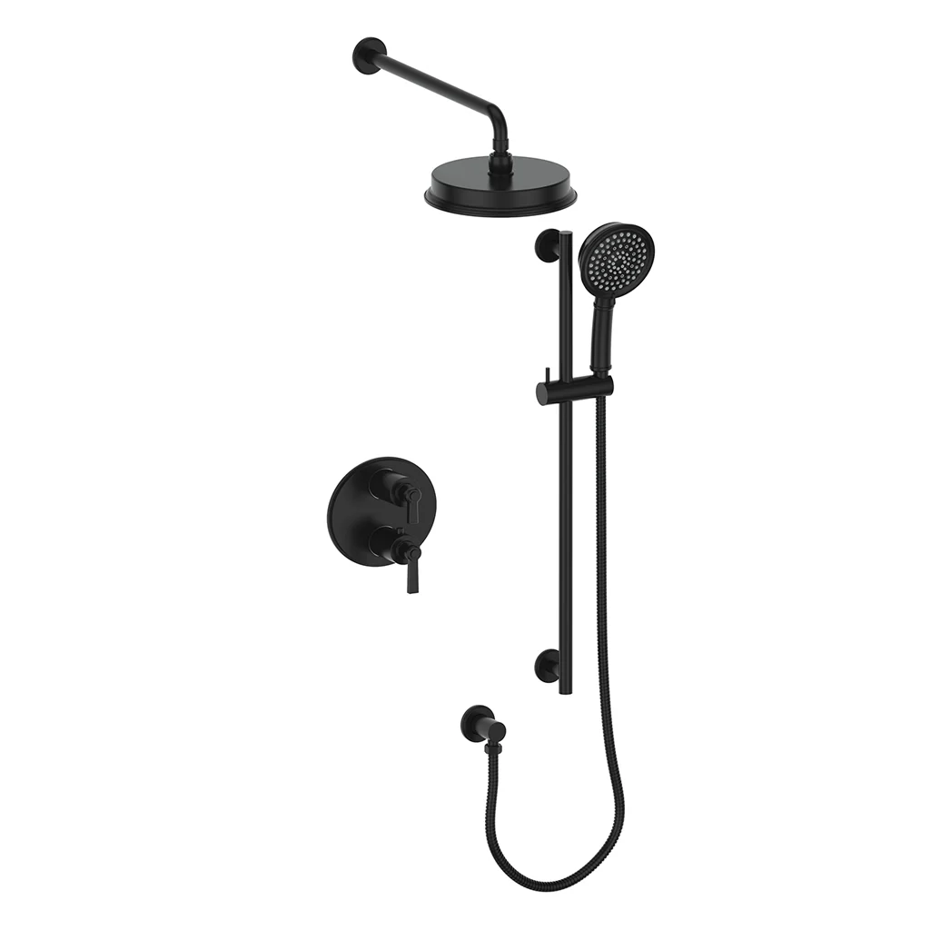 Ensemble de douche thermostatique 2 voies Collection Zehn - Image 2
