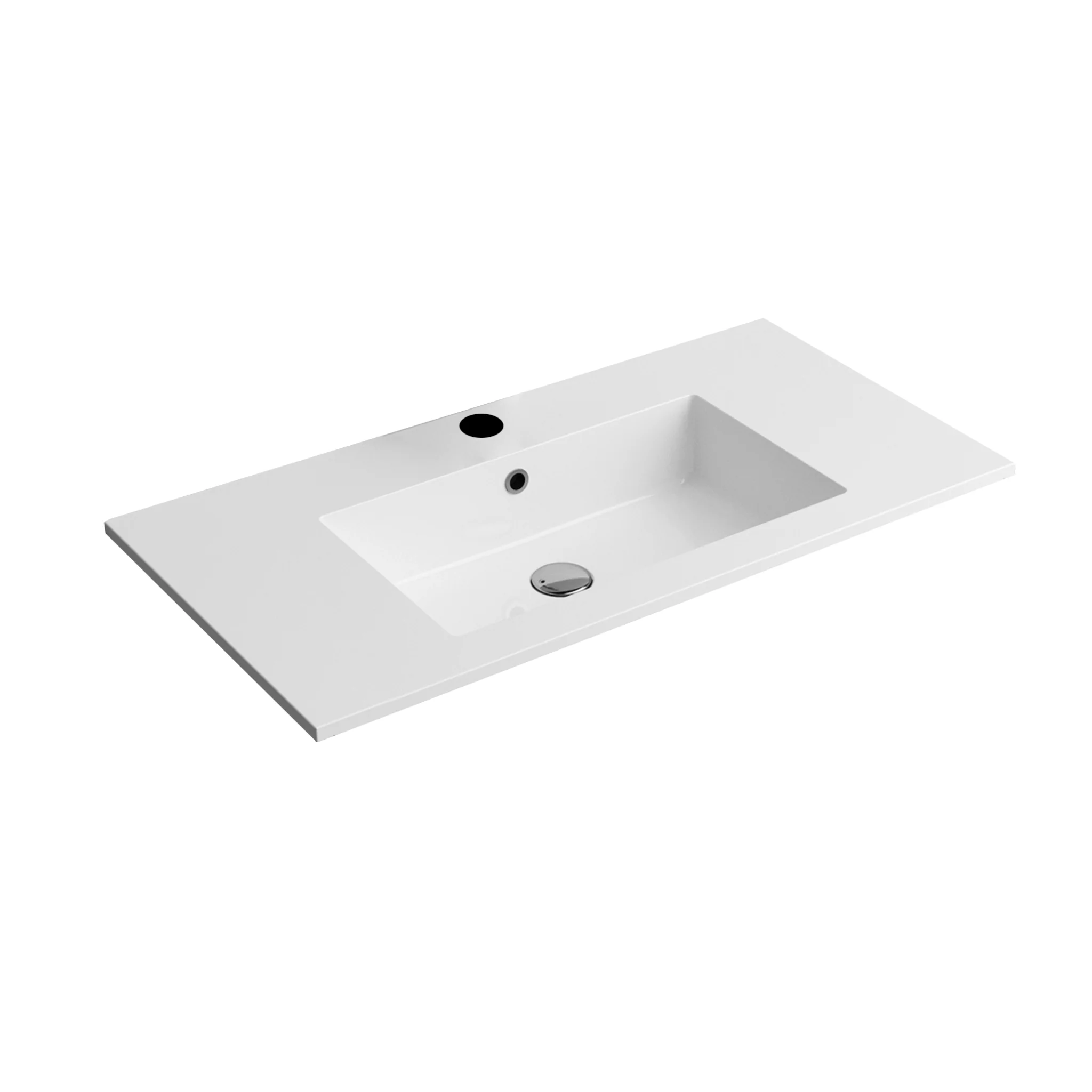 Ensemble Plan lavabo et Lingerie Vert sauge Collection Coda - Image 2