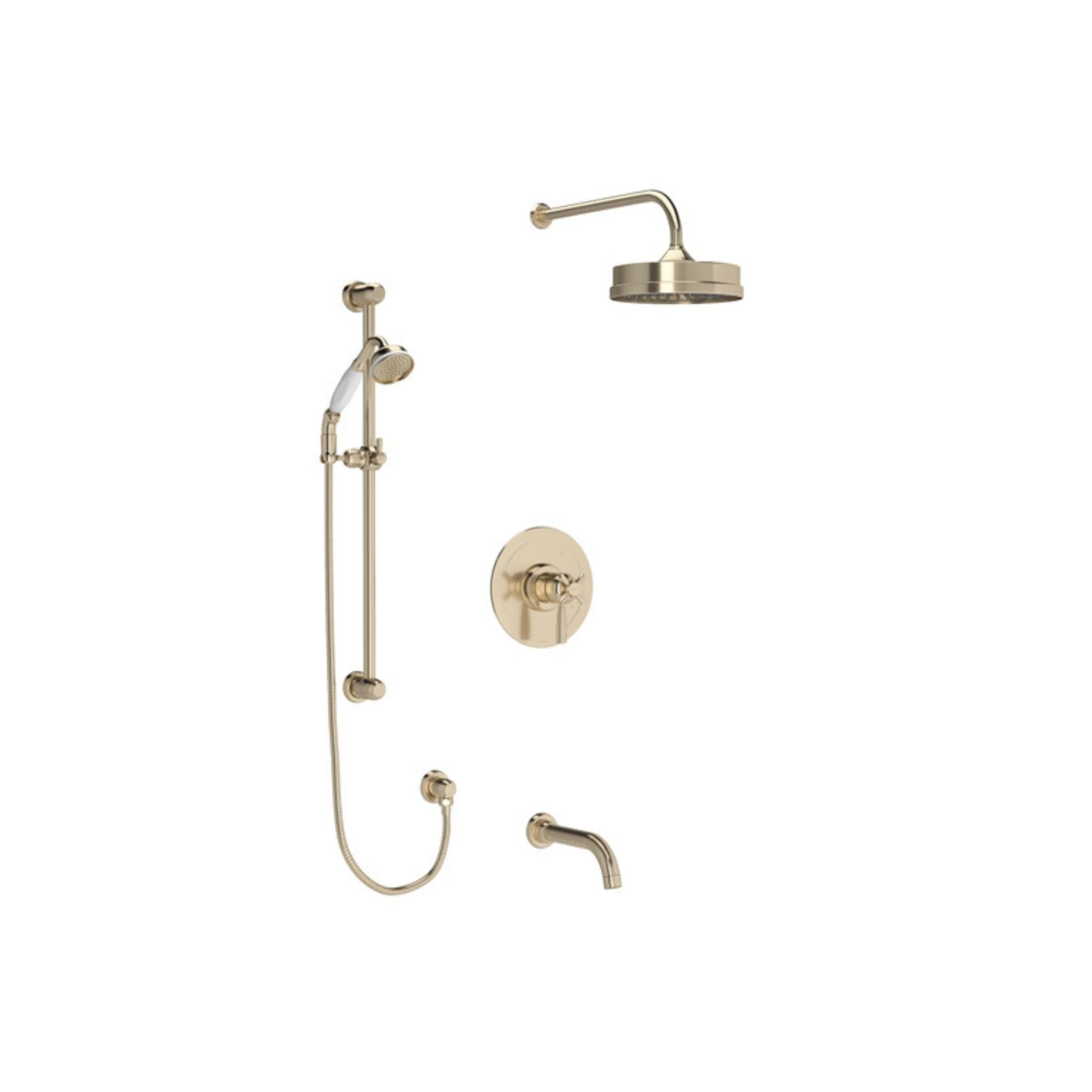 Ensemble de robinet de bain/douche 3 voies Collection Holborn - Image 3