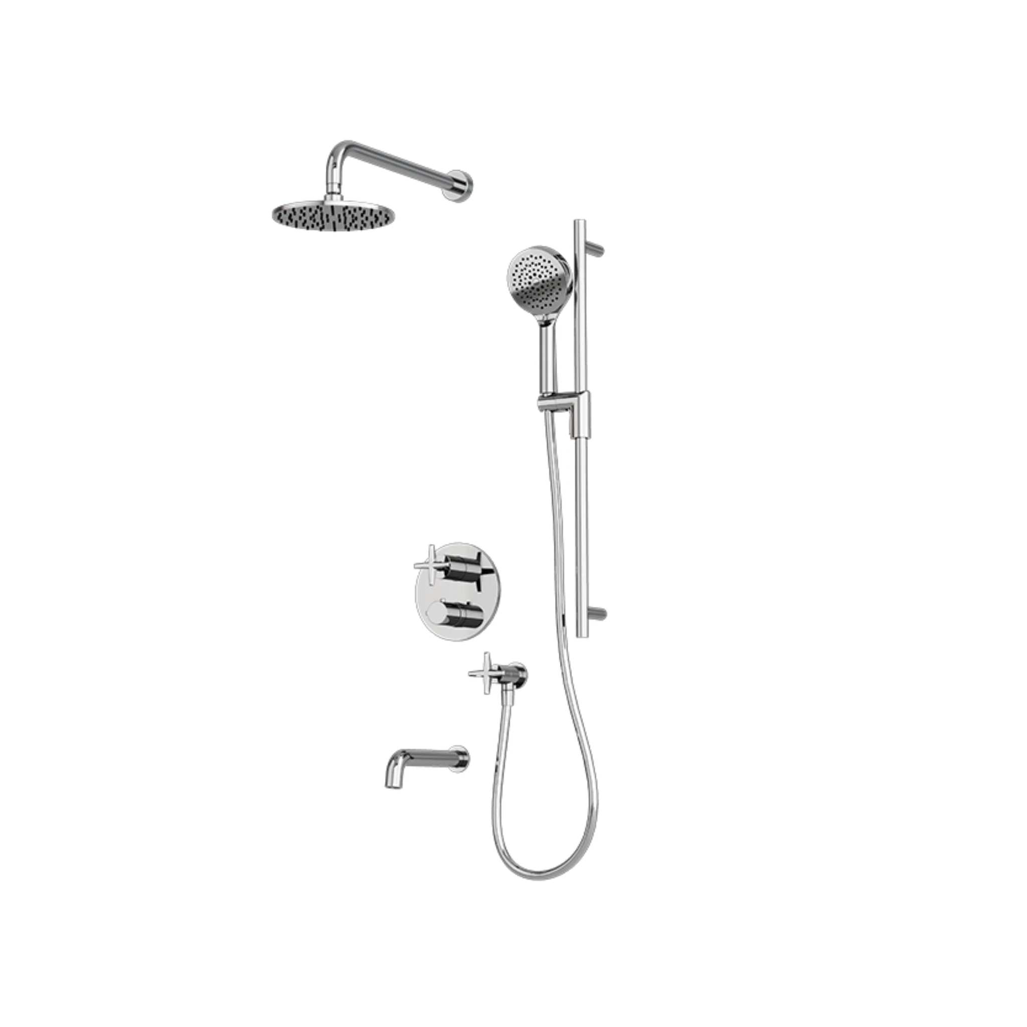Ensemble de robinet de bain/douche 1/2" Collection Lexa