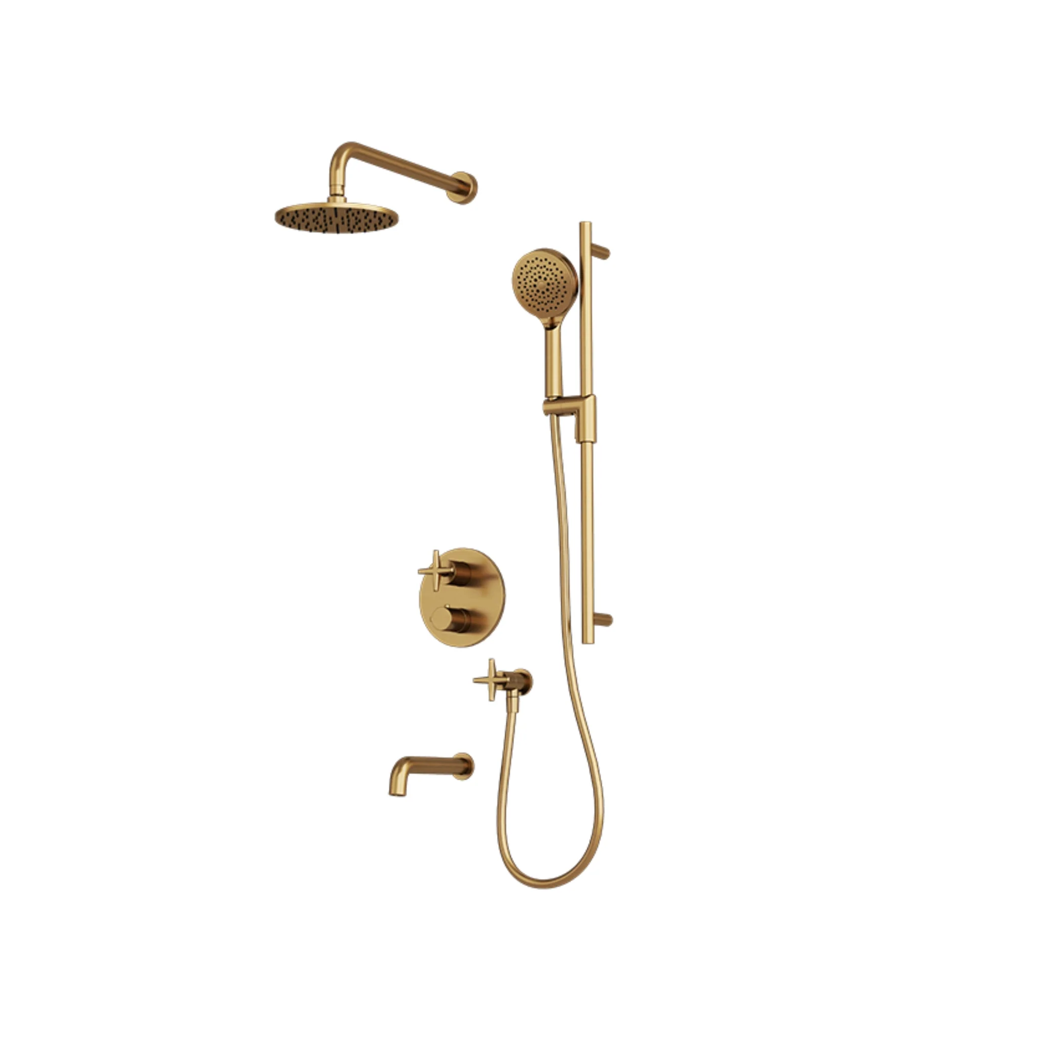 Ensemble de robinet de bain/douche 1/2" Collection Lexa - Image 3