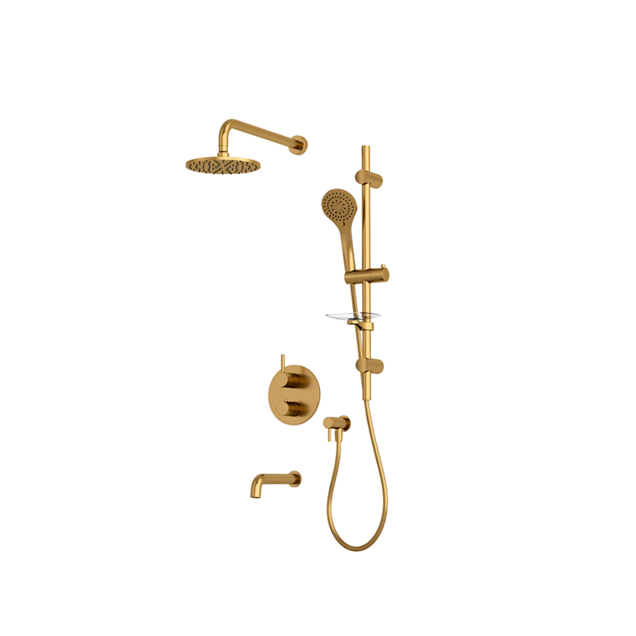 Ensemble de robinet de bain/douche 1/2'', Collection Vertigo - Image 3