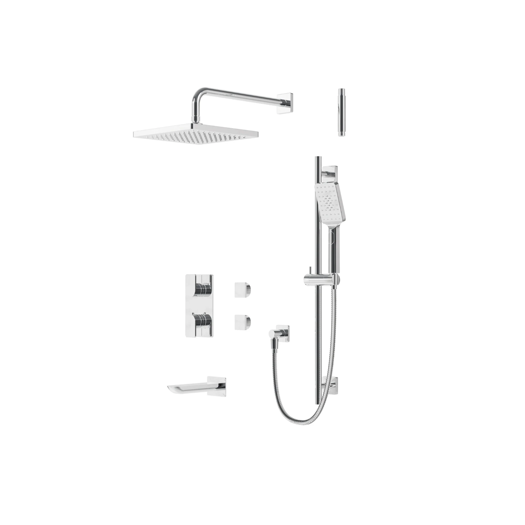 Ensemble de robinet de bain/douche Carré Collection UMIX
