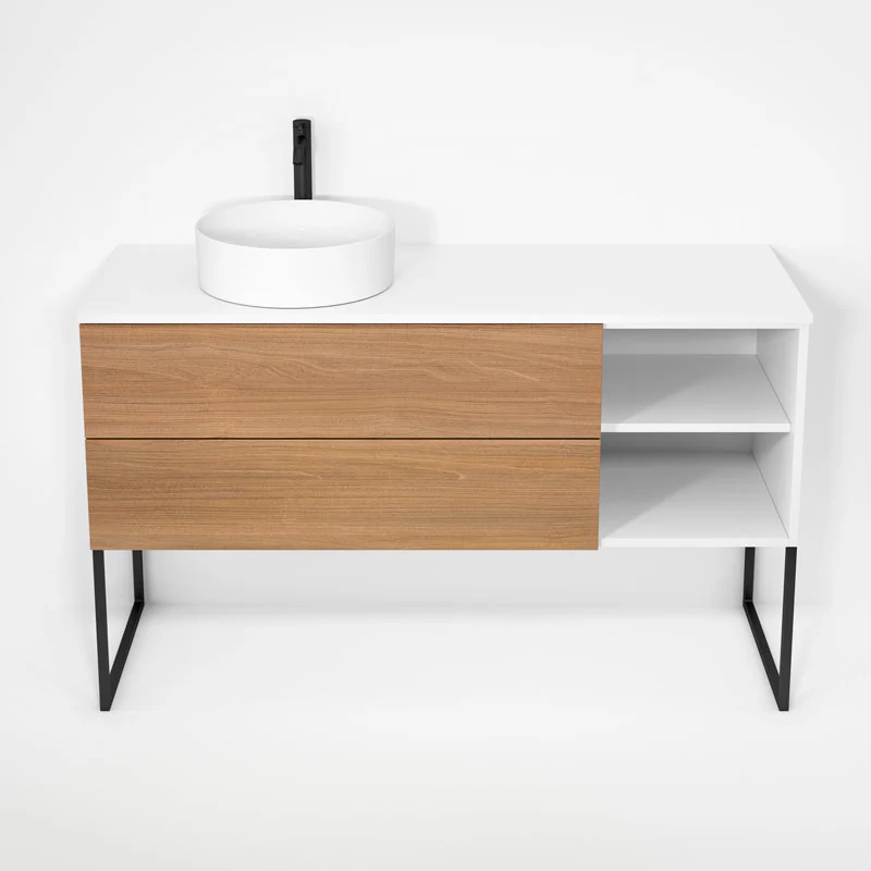 Ensemble vanité avec piétement et comptoir 55" Collection Haus - Image 6
