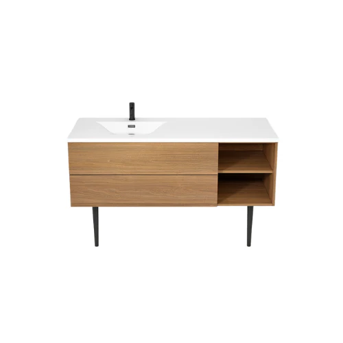 Ensemble vanité avec piétement et comptoir 55" Collection Haus (pattes décorative) - Image 2