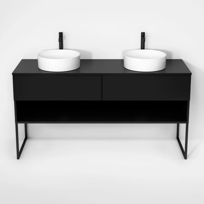 Ensemble vanité avec piétement et comptoir 63" Collection Haus - Image 3