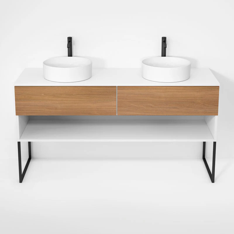 Ensemble vanité avec piétement et comptoir 63" Collection Haus - Image 5