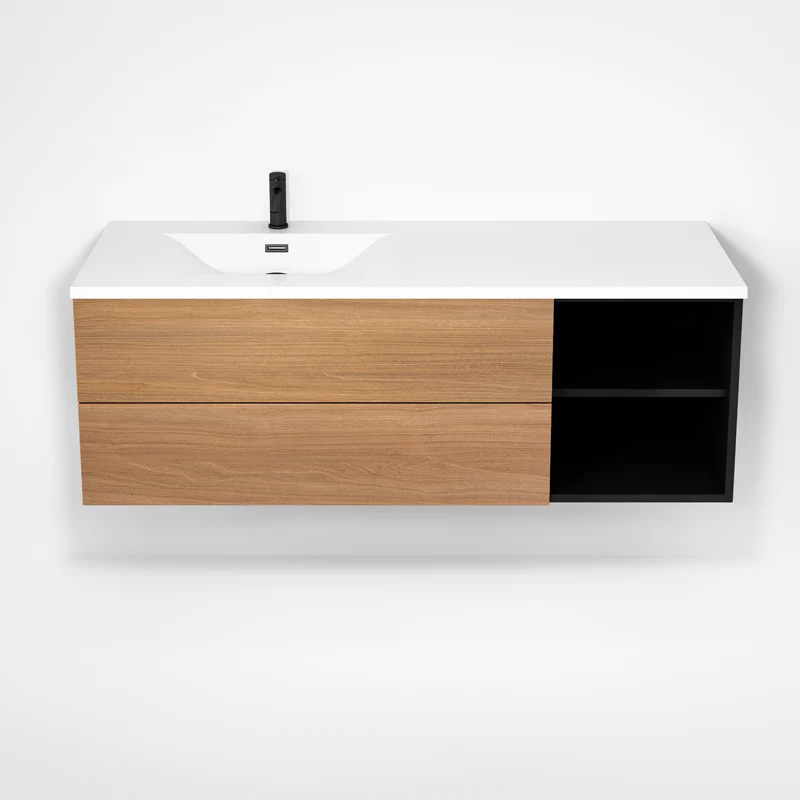 Ensemble vanité et lavabo 55" Collection Haus