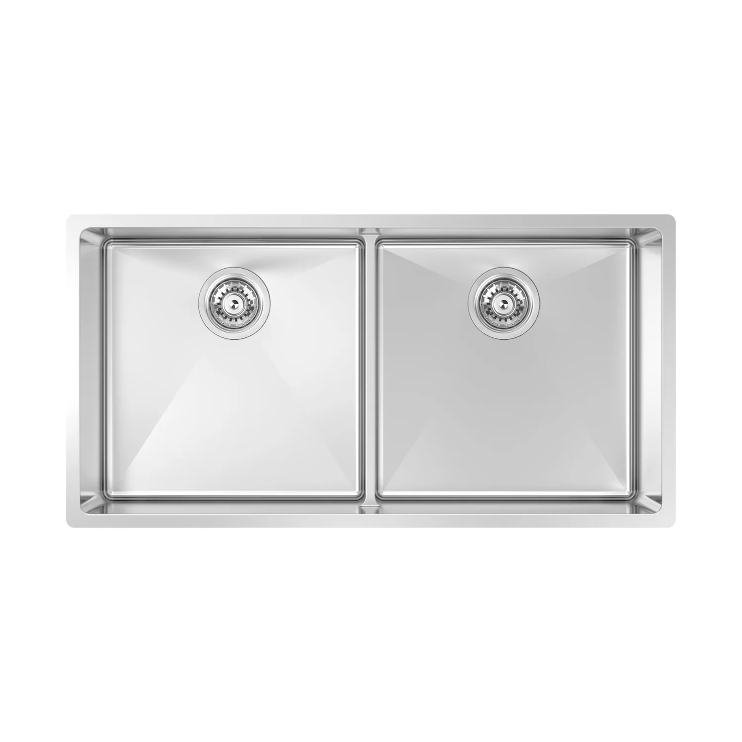 Évier de cuisine double à diviseur bas sous plan Collection Montego - Image 2