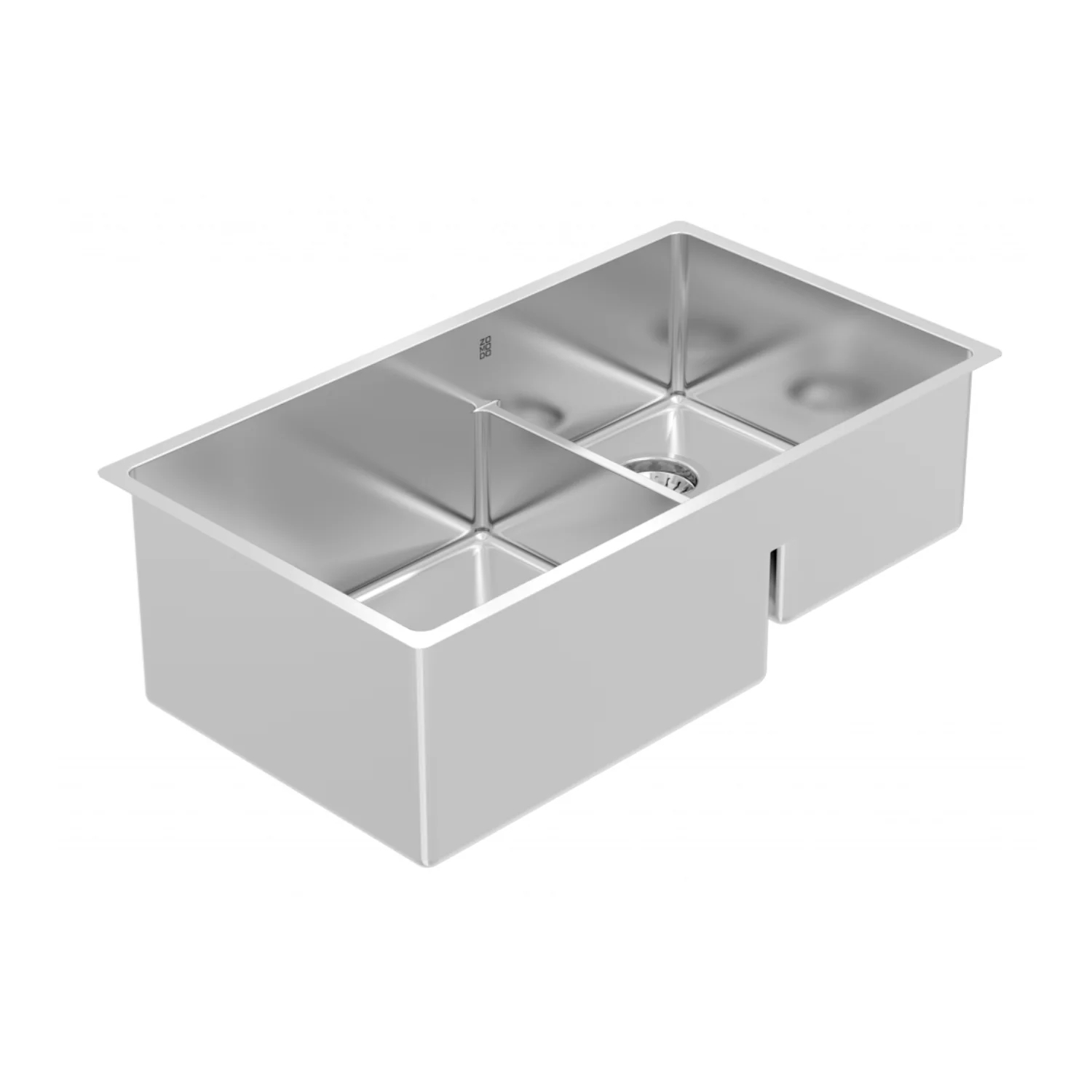 Évier de cuisine double à diviseur bas sous plan Collection Montego - Image 7