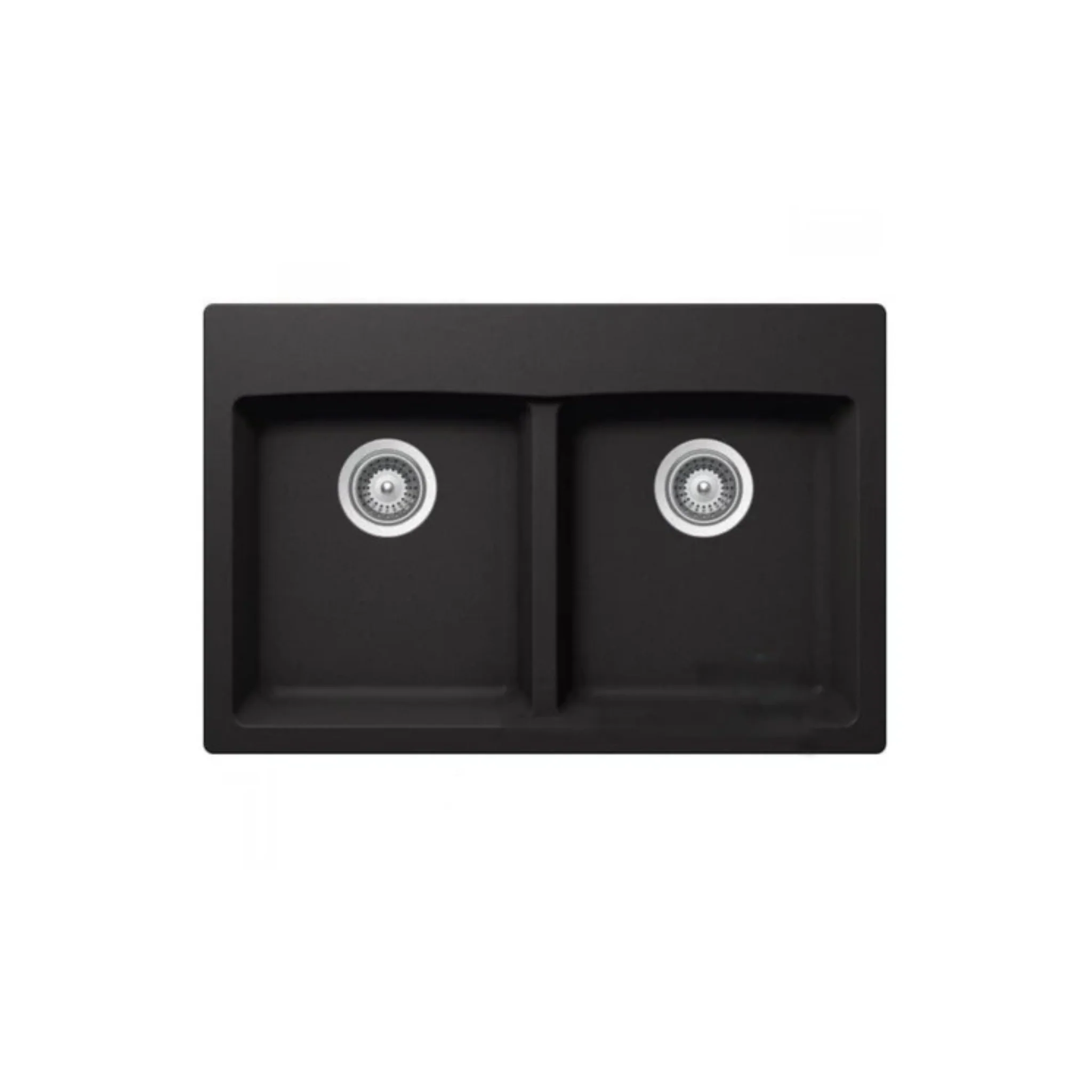 Évier de cuisine double en Granite Sur plan Collection Virtuo - Image 3